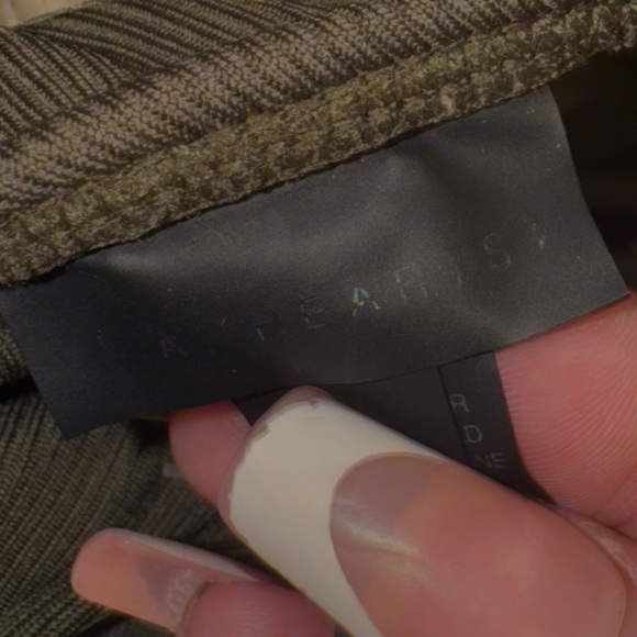 LA Hearts by PacSun Tie Front One-Piece Swimsuit Olive Green Ribbed SizeXS - Picture 7 of 13